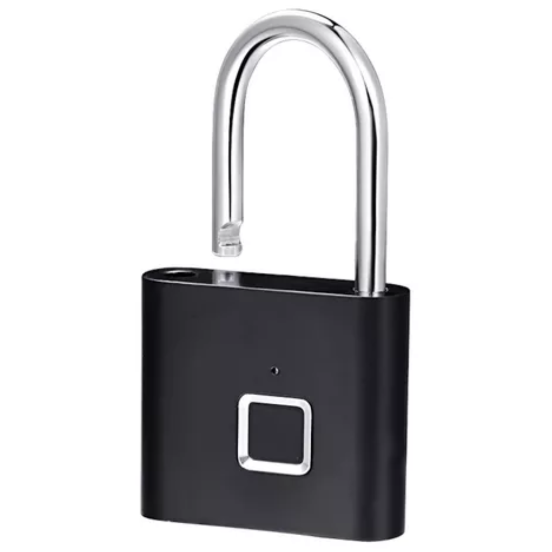 Candado Con Lector De Huella Recargable